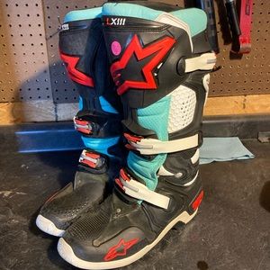 Alpinestars motocross riding boots